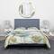 Designart 'My Greenhouse Cottage Flowers III' Cottage Bedding Set - Duvet Cover & Shams